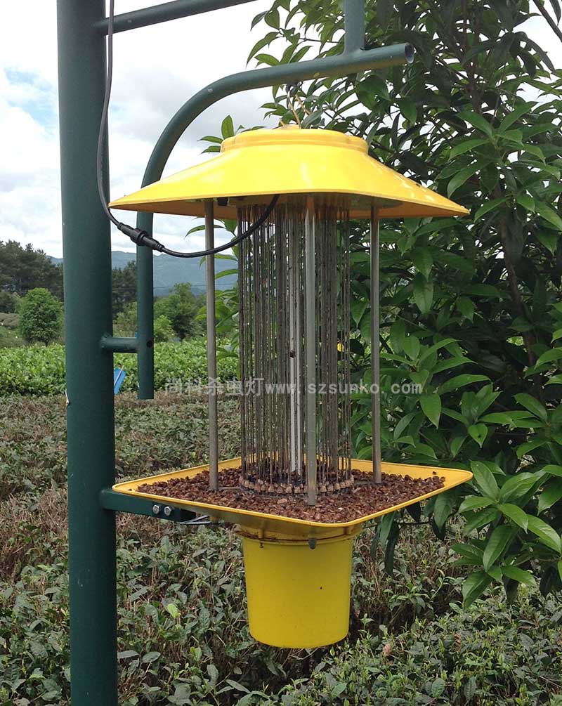 頻振式太陽能殺蟲燈對(duì)茶園扁刺蛾防治效果